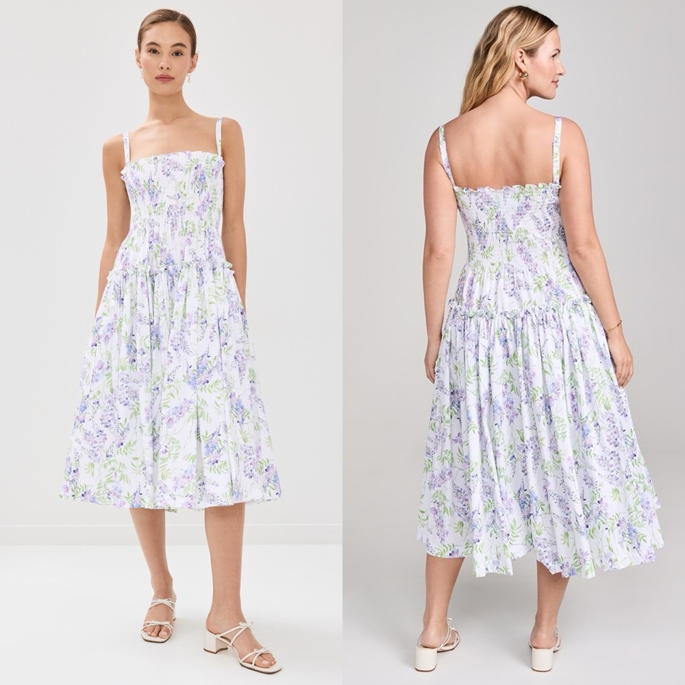 Hill House Seraphina Nap Dress in Wisteria, Size XS - Picture 2 of 2